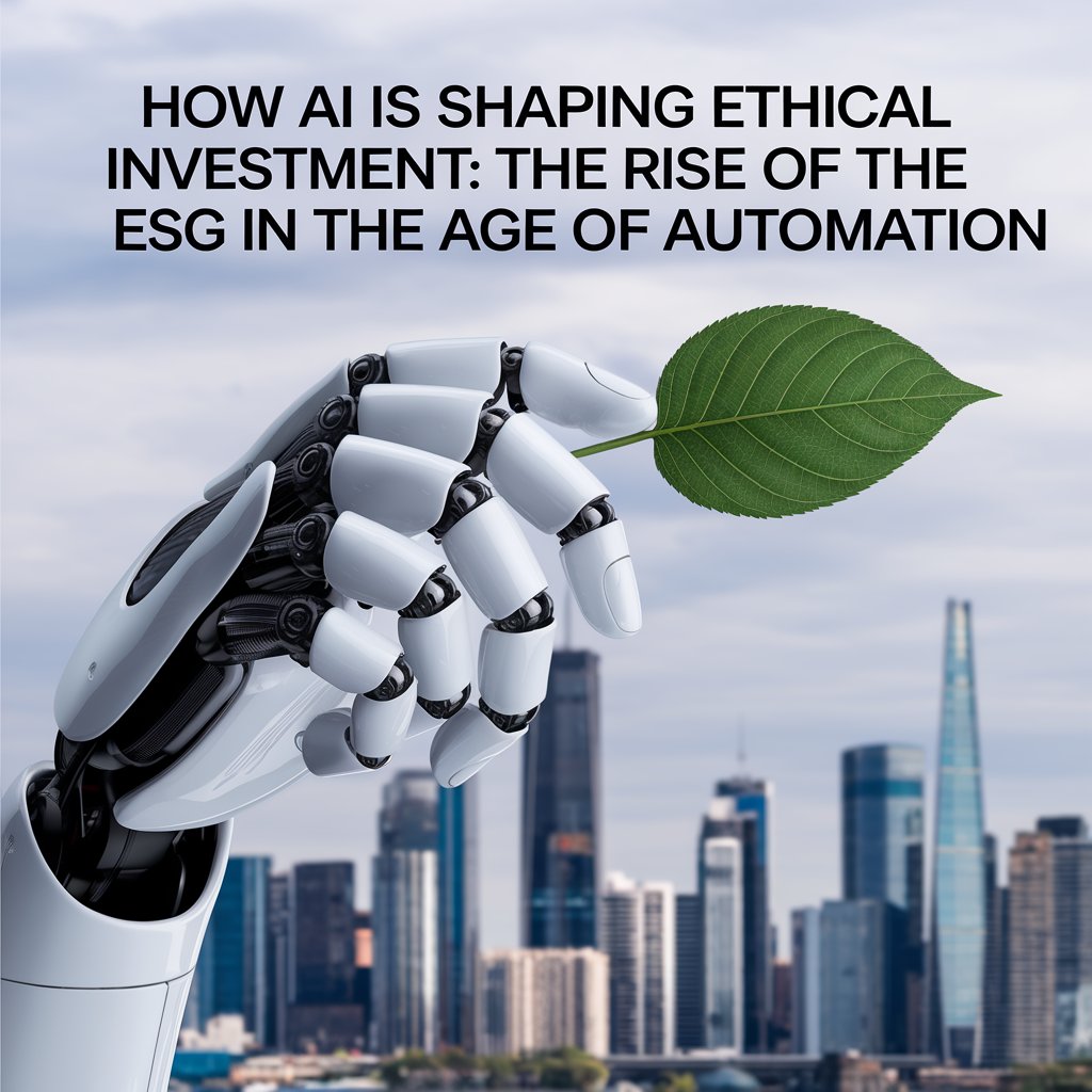 How AI is Shaping Ethical Investment: The Rise of ESG in the Age of Automation